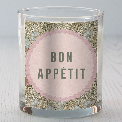 Bon Appetit - scented candle by The 13 Prints