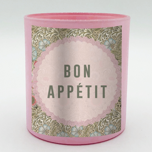 Bon Appetit - scented candle by The 13 Prints