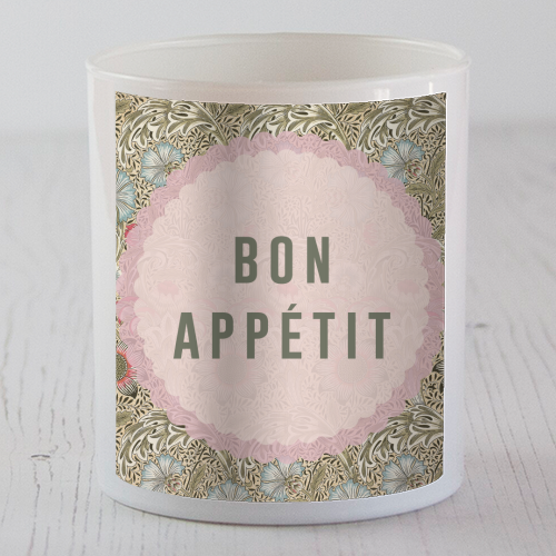 Bon Appetit - scented candle by The 13 Prints