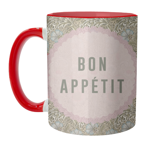 Bon Appetit - unique mug by The 13 Prints