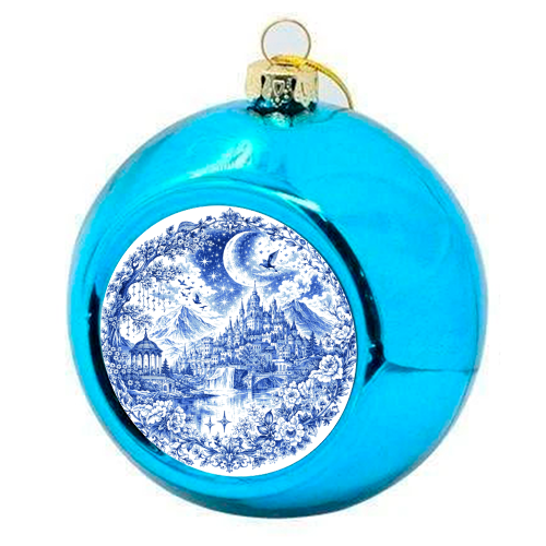 Velaris - colourful christmas bauble by Lilly Rose