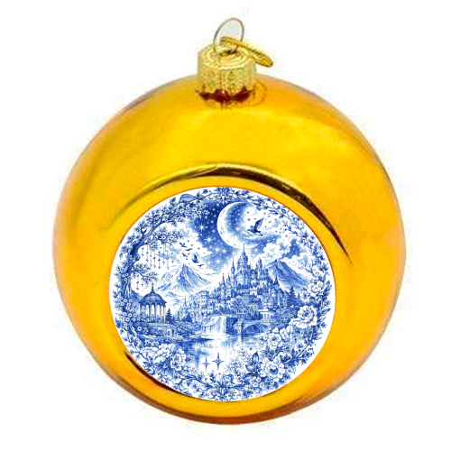 Velaris - colourful christmas bauble by Lilly Rose