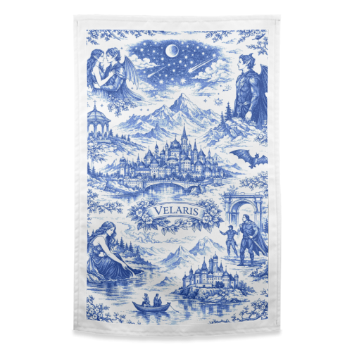 Velaris - funny tea towel by Lilly Rose