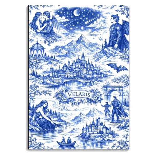 Velaris - personalised A4, A5, A6 notebook by Lilly Rose