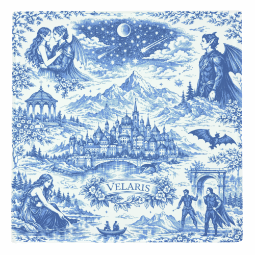 Velaris - personalised beer coaster by Lilly Rose