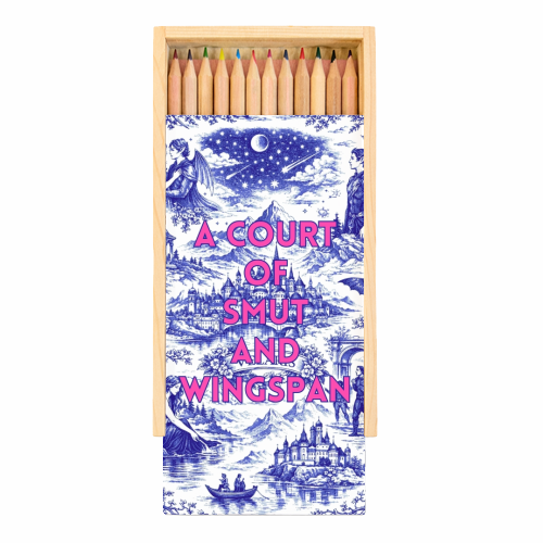 A Court of Smut and Wingspan - Coloured Pencils with Box by Lilly Rose
