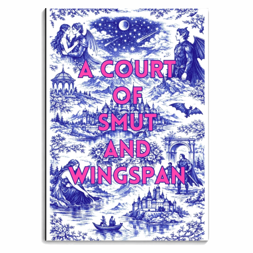 A Court of Smut and Wingspan - personalised A4, A5, A6 notebook by Lilly Rose