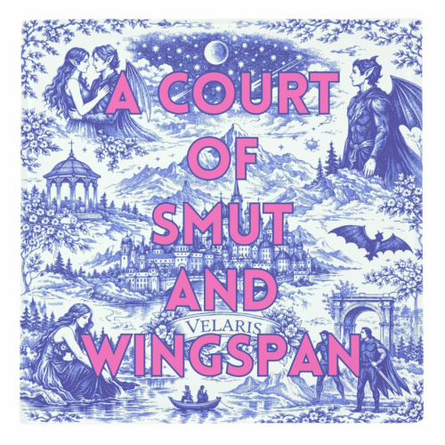 A Court of Smut and Wingspan - personalised beer coaster by Lilly Rose