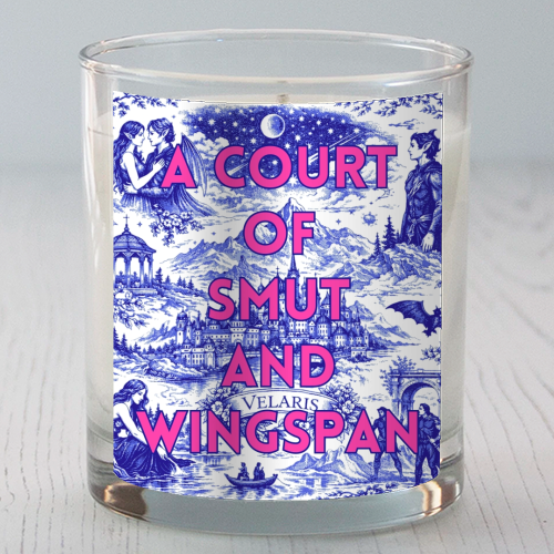 A Court of Smut and Wingspan - scented candle by Lilly Rose
