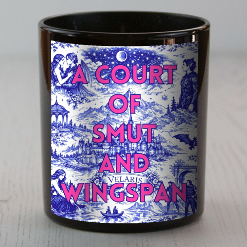 A Court of Smut and Wingspan - scented candle by Lilly Rose