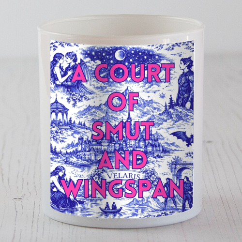 A Court of Smut and Wingspan - scented candle by Lilly Rose