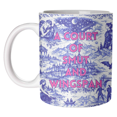 A Court of Smut and Wingspan - unique mug by Lilly Rose