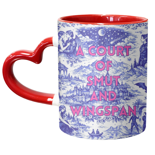 A Court of Smut and Wingspan - unique mug by Lilly Rose
