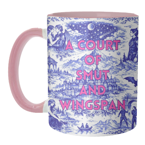 A Court of Smut and Wingspan - unique mug by Lilly Rose