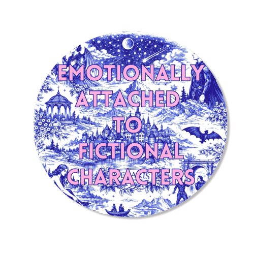Emotionally Attached to Fictional Characters - Magnet by Lilly Rose