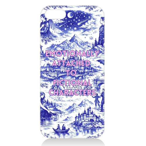 Emotionally Attached to Fictional Characters - unique phone case by Lilly Rose