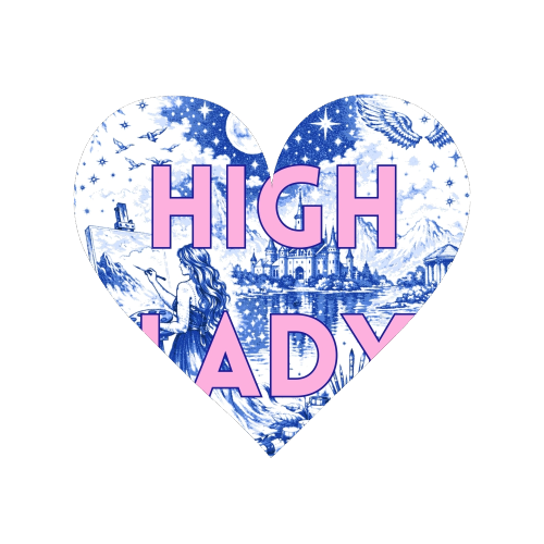 High Lady - Magnet by Lilly Rose