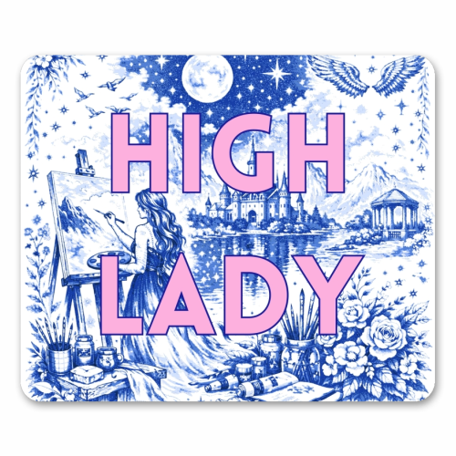 High Lady - mouse mat by Lilly Rose