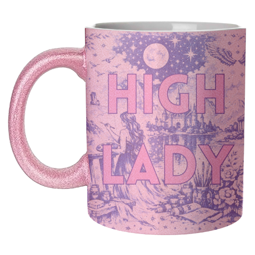 High Lady - unique mug by Lilly Rose