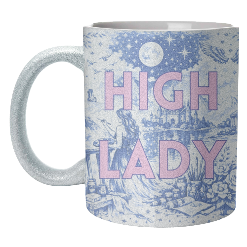 High Lady - unique mug by Lilly Rose