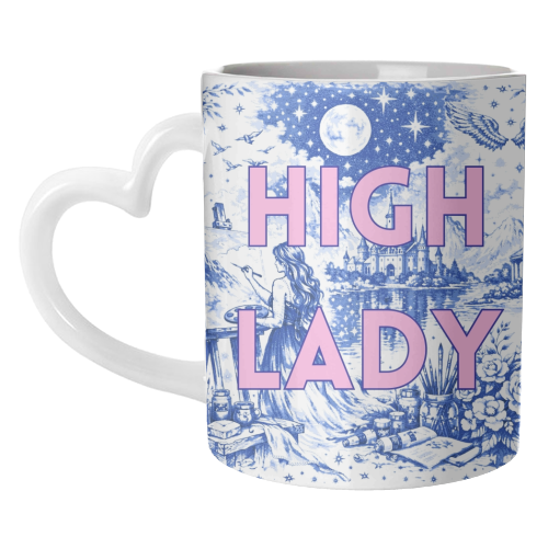 High Lady - unique mug by Lilly Rose