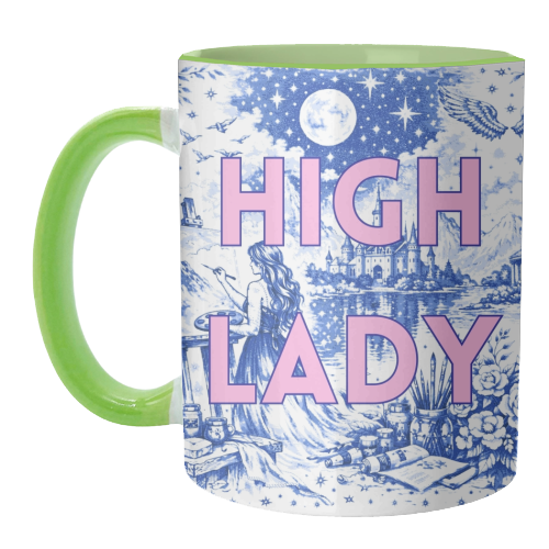High Lady - unique mug by Lilly Rose