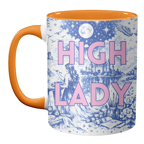 High Lady - unique mug by Lilly Rose