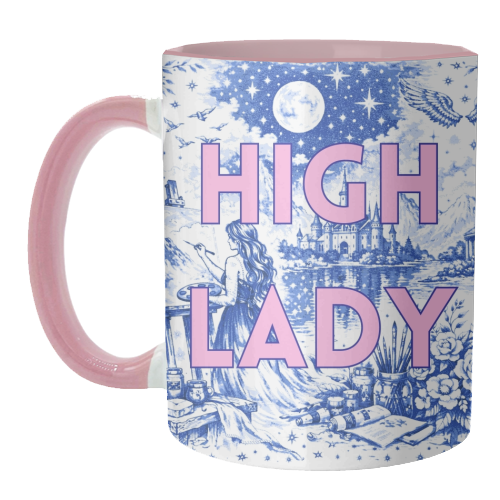 High Lady - unique mug by Lilly Rose
