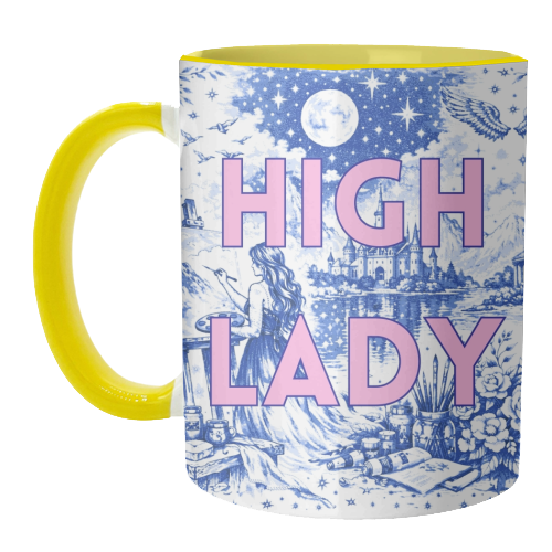 High Lady - unique mug by Lilly Rose
