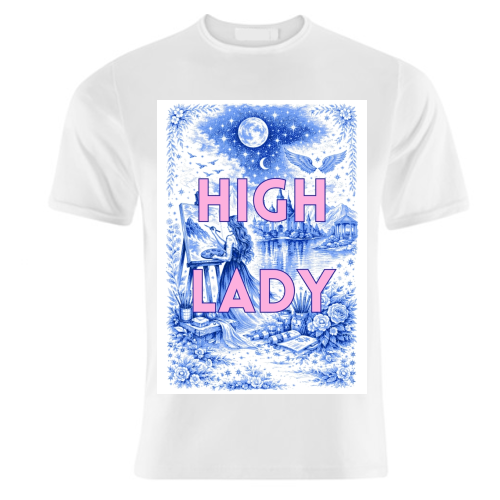 High Lady - unique t shirt by Lilly Rose
