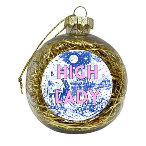 High Lady - xmas bauble by Lilly Rose