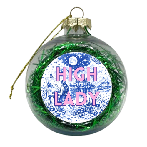 High Lady - xmas bauble by Lilly Rose