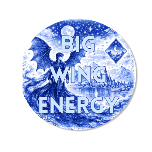 Big Wing Energy - Magnet by Lilly Rose