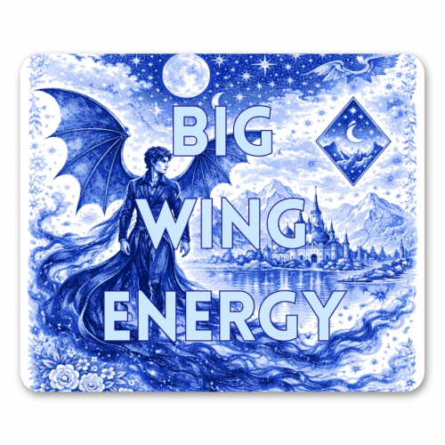 Big Wing Energy - mouse mat by Lilly Rose