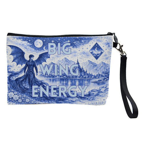 Big Wing Energy - pretty makeup bag by Lilly Rose