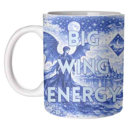 Big Wing Energy - unique mug by Lilly Rose