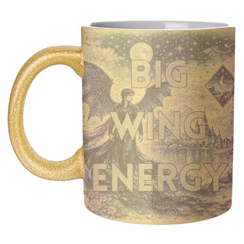 Big Wing Energy - unique mug by Lilly Rose