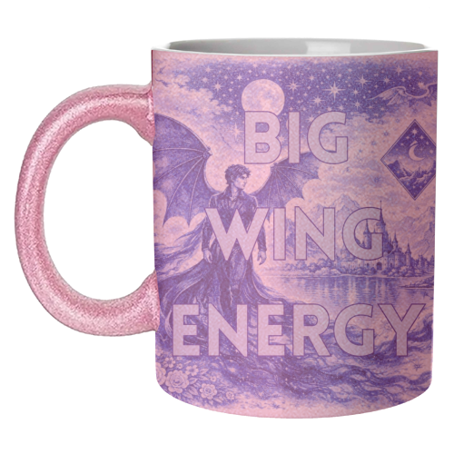 Big Wing Energy - unique mug by Lilly Rose