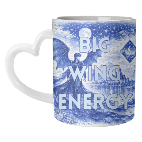 Big Wing Energy - unique mug by Lilly Rose