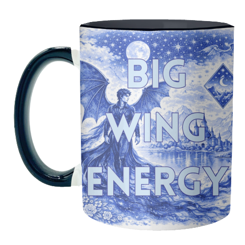 Big Wing Energy - unique mug by Lilly Rose