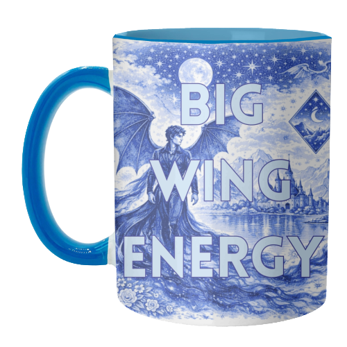 Big Wing Energy - unique mug by Lilly Rose