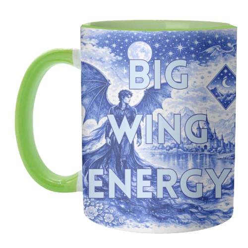 Big Wing Energy - unique mug by Lilly Rose