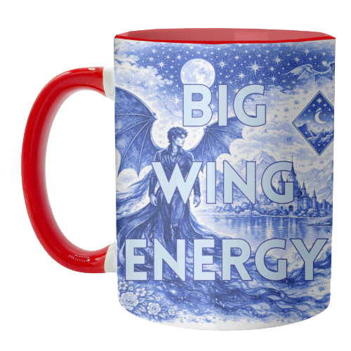 Big Wing Energy - unique mug by Lilly Rose