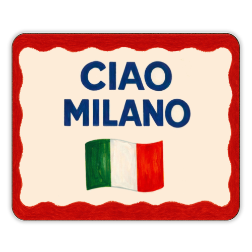 Ciao Milano - designer placemat by Ms Doodle
