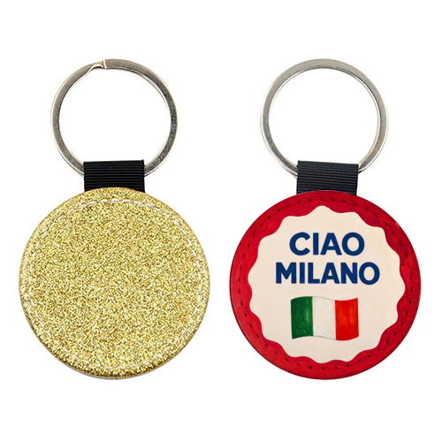 Ciao Milano - keyring by Ms Doodle