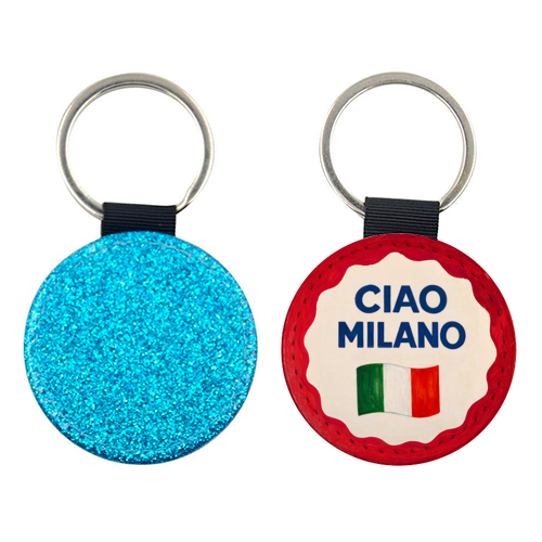 Ciao Milano - keyring by Ms Doodle