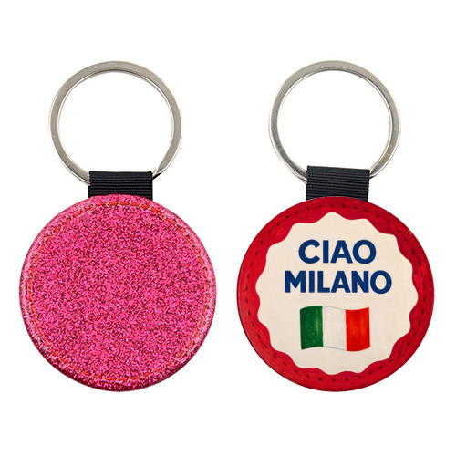 Ciao Milano - keyring by Ms Doodle