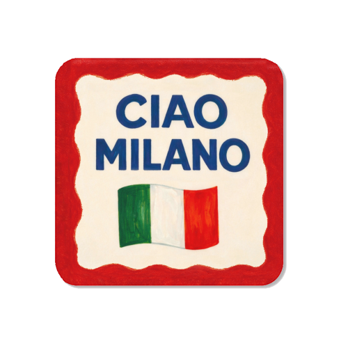 Ciao Milano - Magnet by Ms Doodle