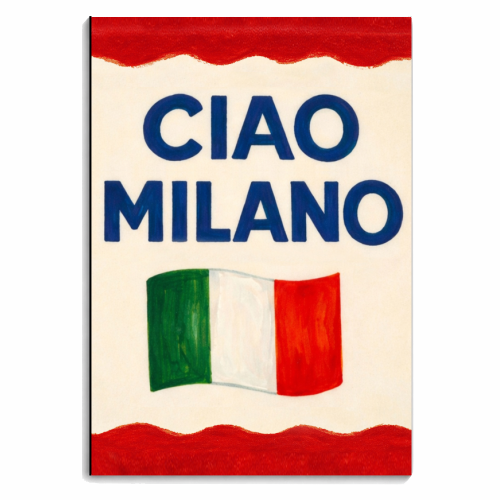 Ciao Milano - personalised A4, A5, A6 notebook by Ms Doodle
