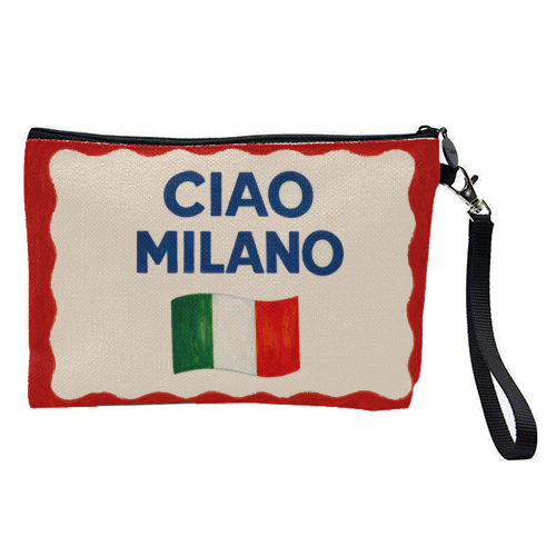 Ciao Milano - pretty makeup bag by Ms Doodle